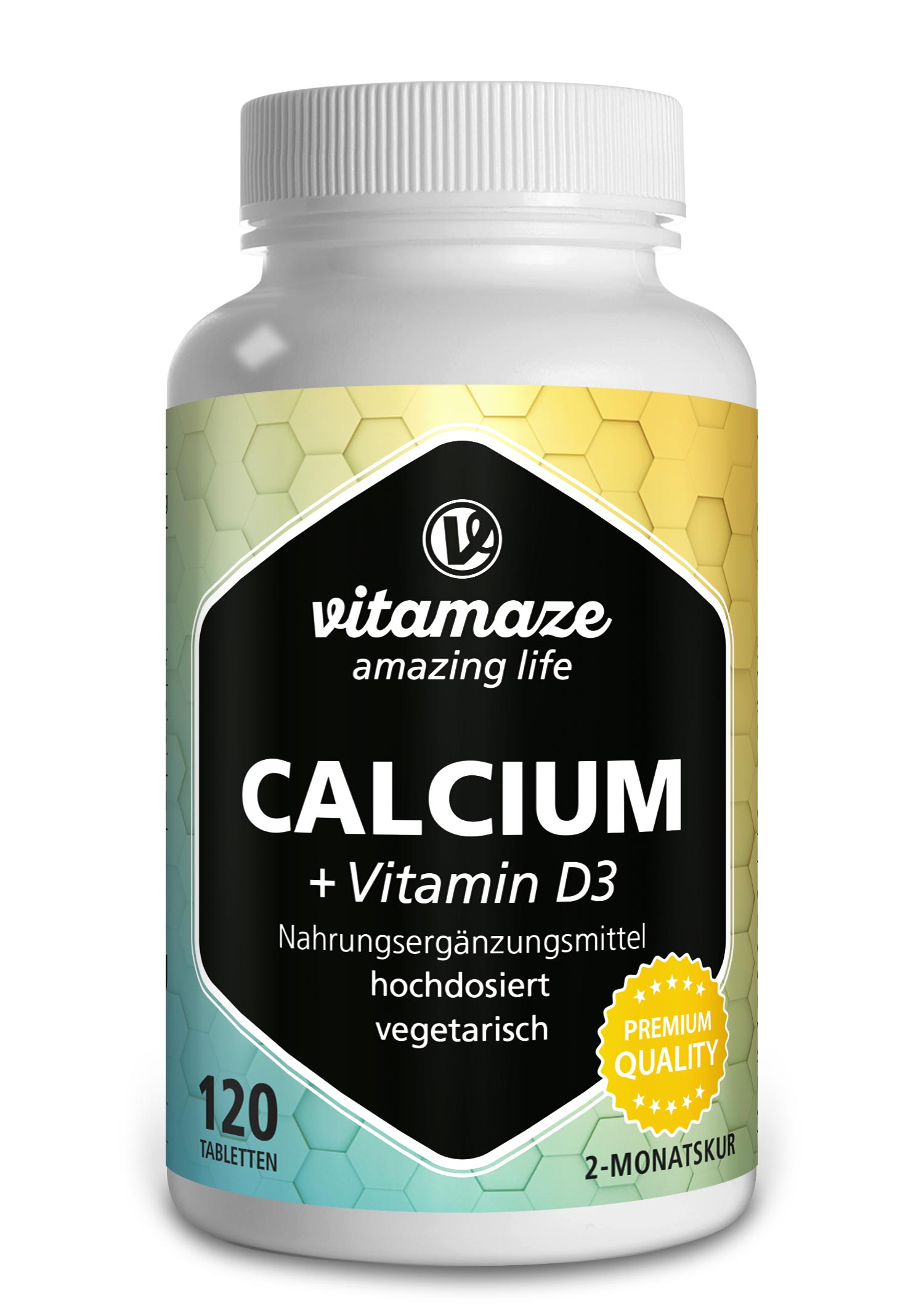 Calcium + Vitamin D3 hochdosiert (120 St)