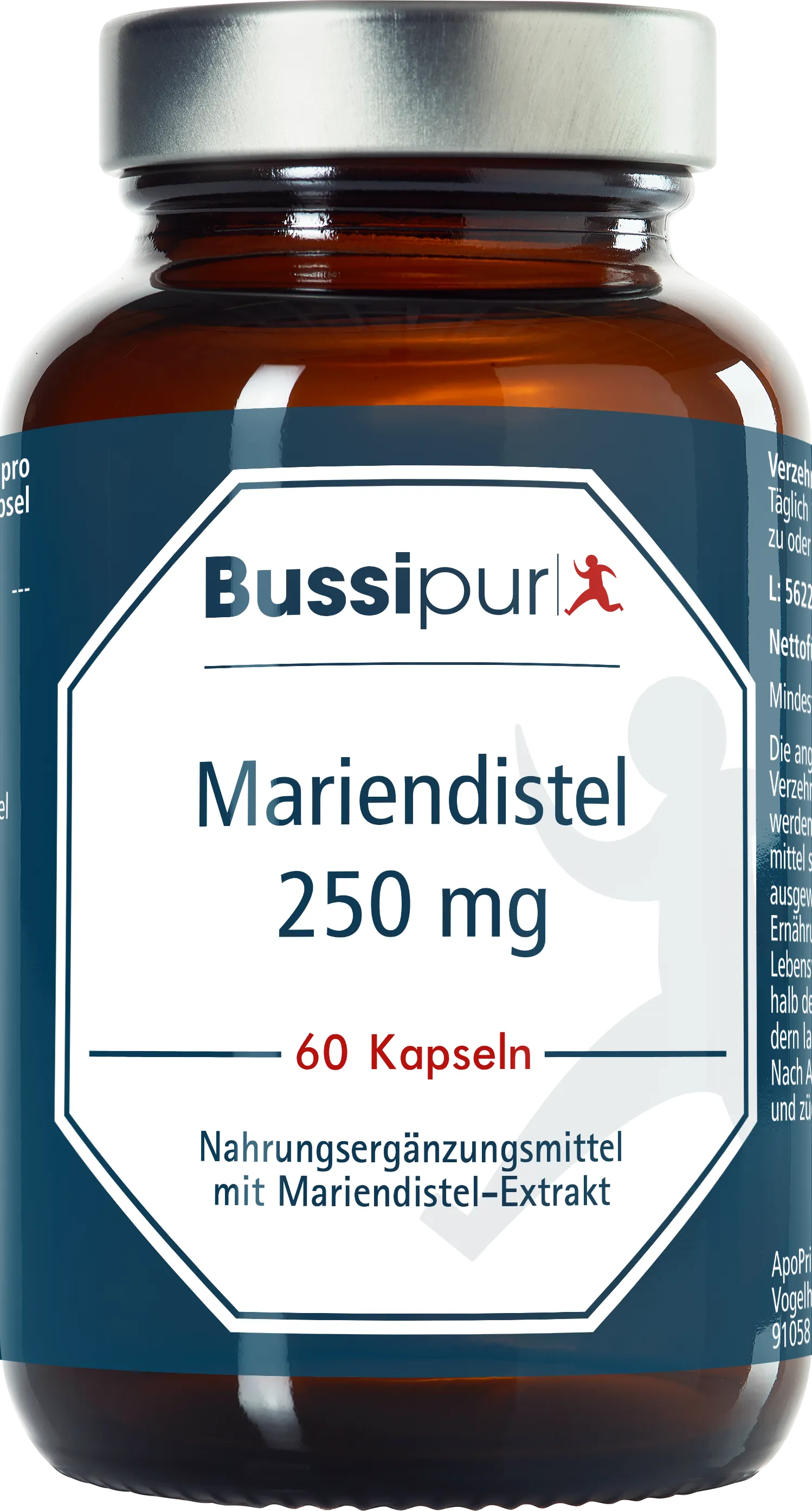 Bussipur Mariendistel 250mg (60 Kapseln)