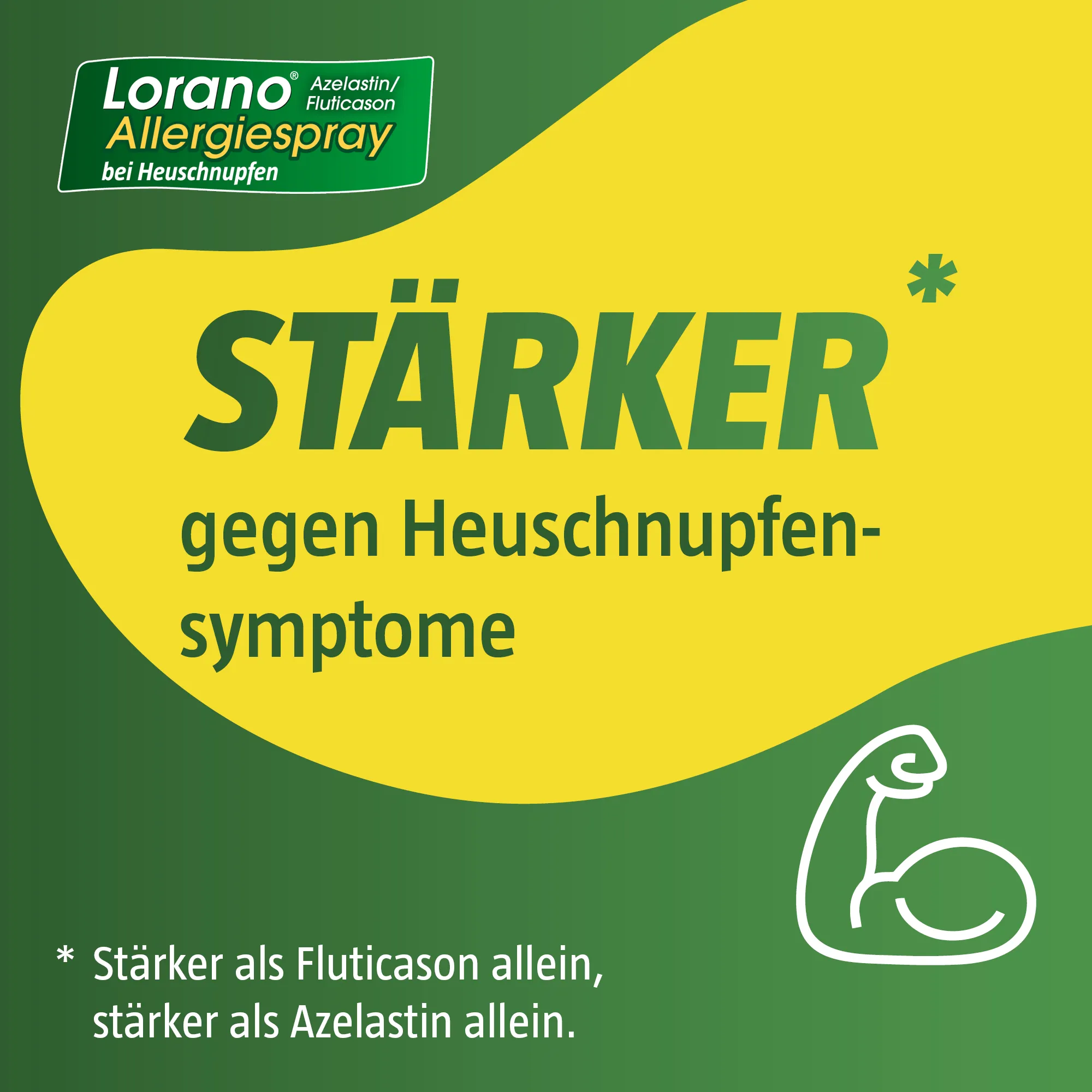 Lorano® Azelastin/Fluticason Allergiespray bei Heuschnupfen (23 g)