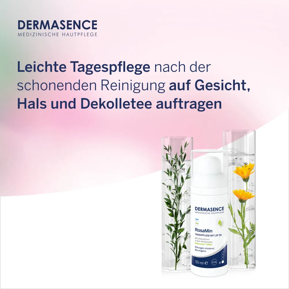 DERMASENCE RosaMin Tagespflege mit LSF 50