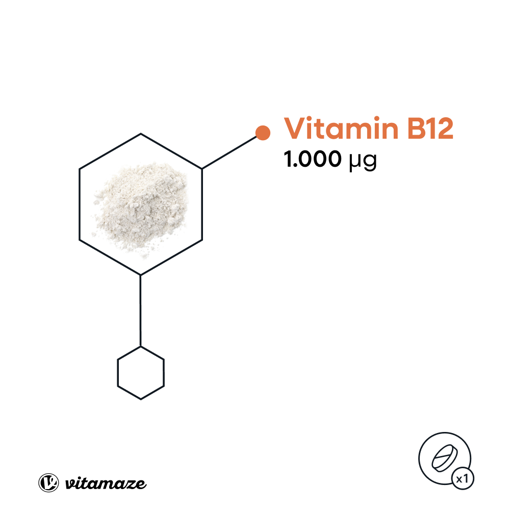 Vitamin B12 1.000 µg hochdosiert (180 St)