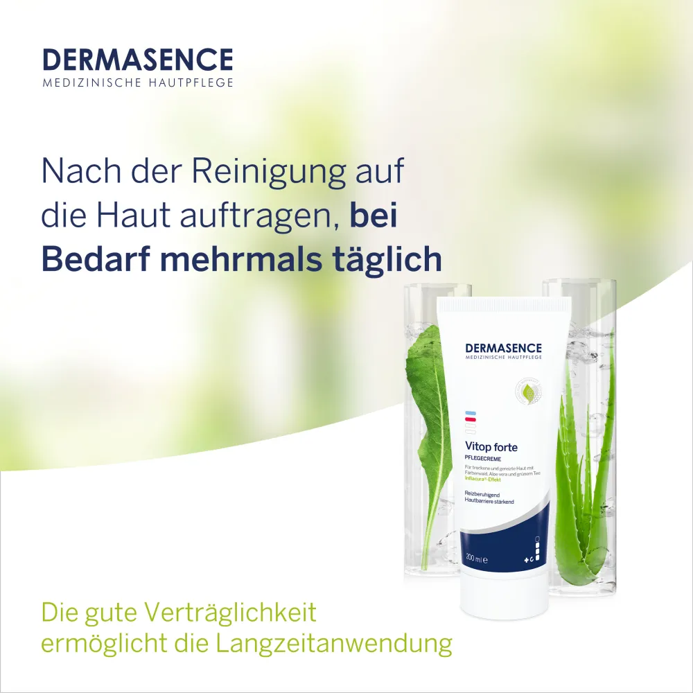DERMASENCE Vitop forte Pflegecreme (200 ml)