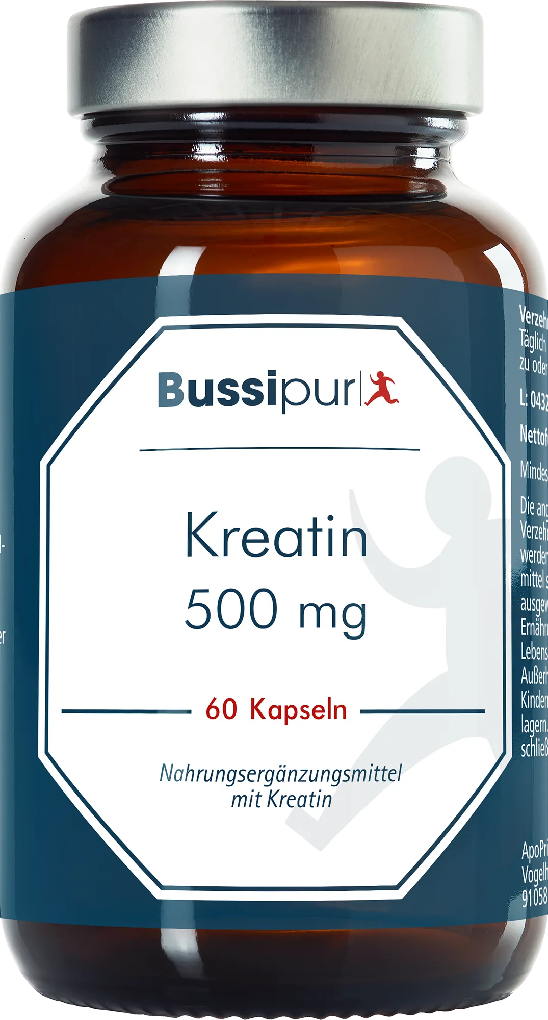 Bussipur Kreatin 500mg (60 Kapseln)