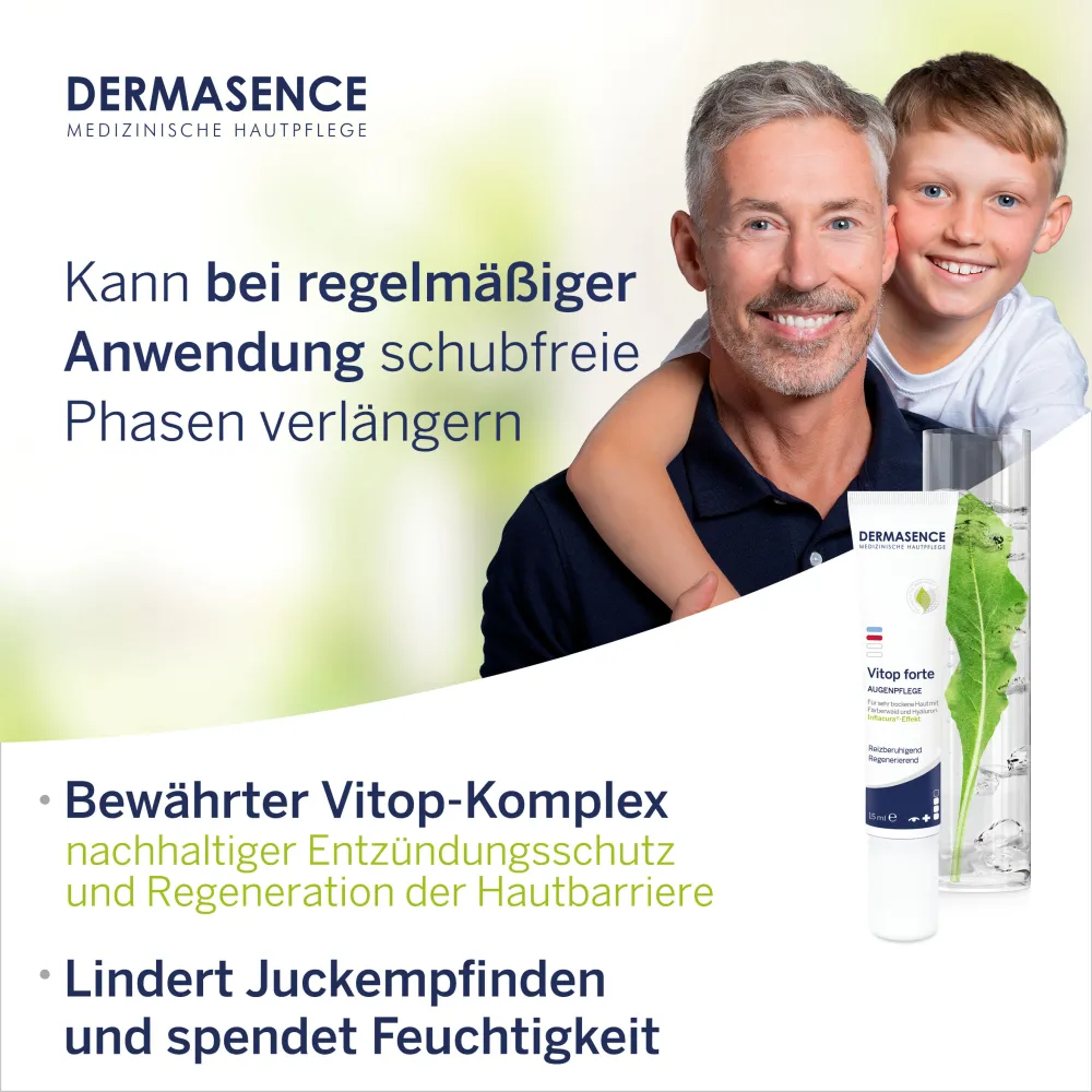 DERMASENCE Vitop forte Augenpflege (15 ml)
