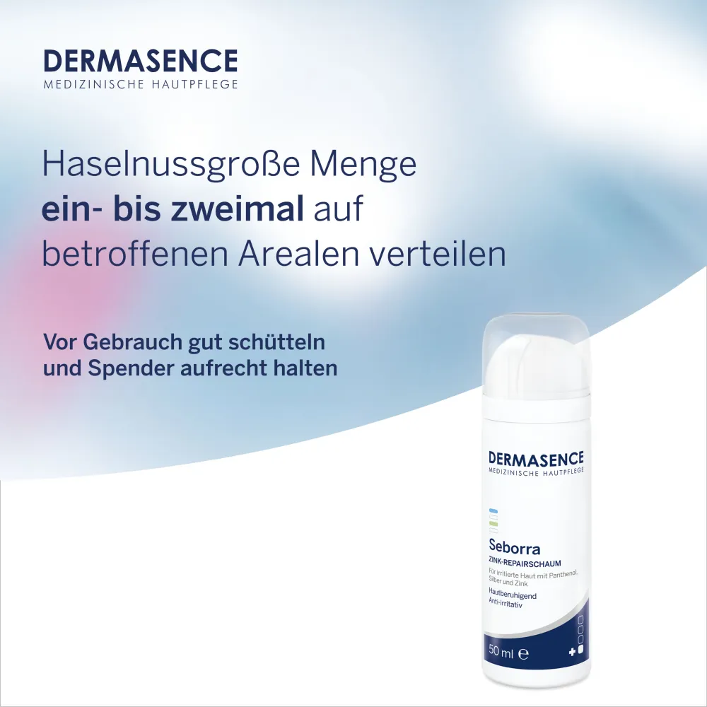 DERMASENCE Seborra Zink-Repairschaum (50 ml)