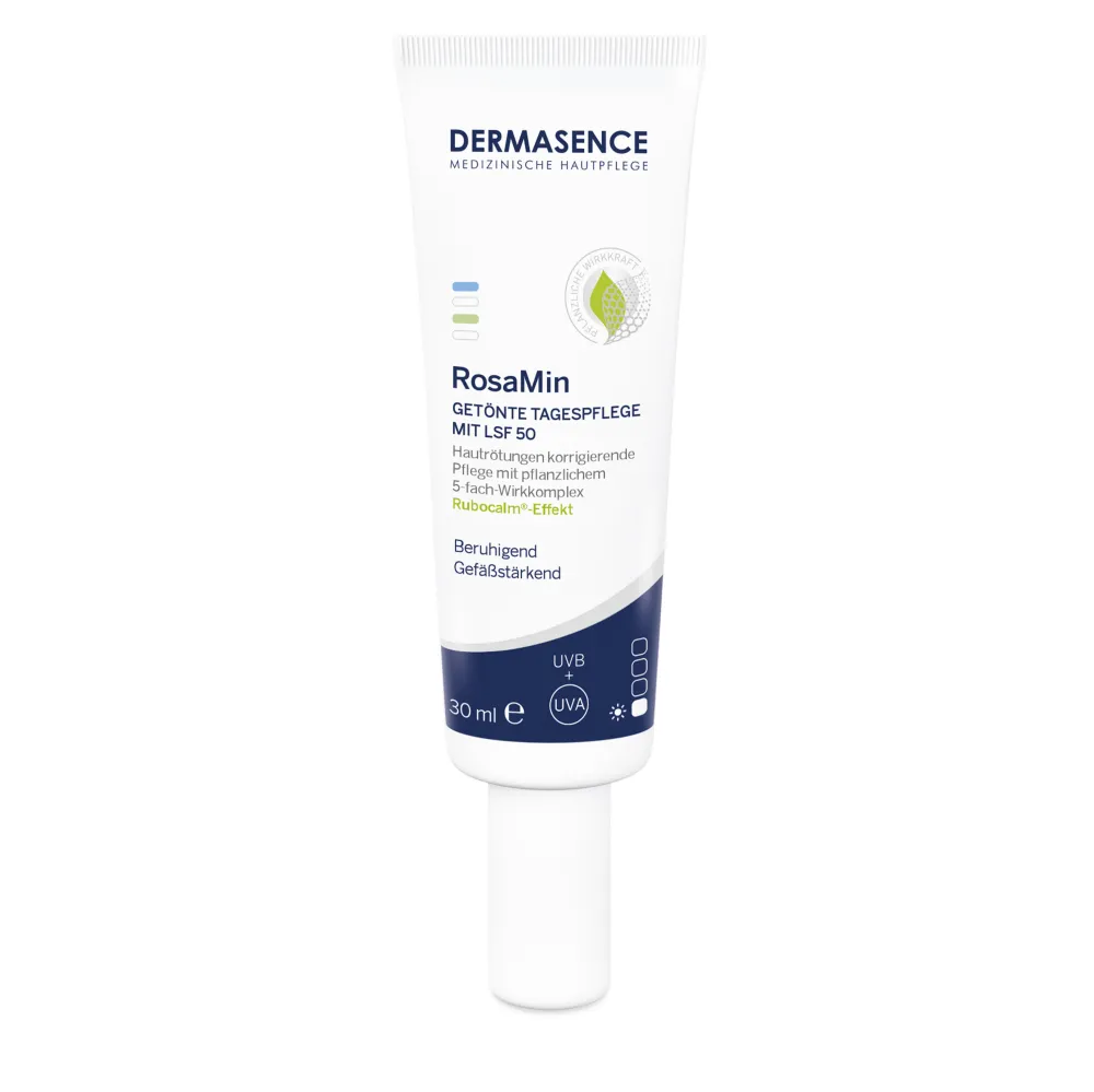 DERMASENCE RosaMin Getönte Tagespflege mit LSF 50
