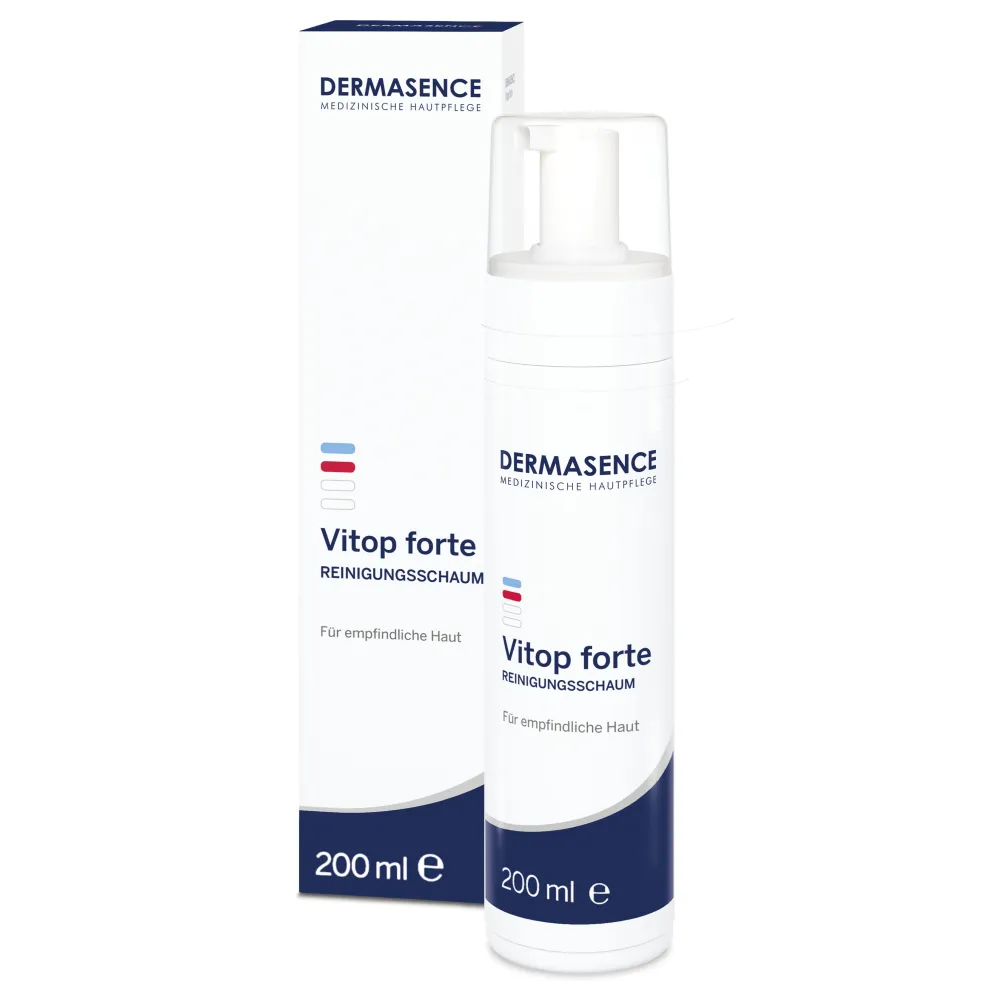 DERMASENCE Vitop forte Reinigungsschaum (200 ml)