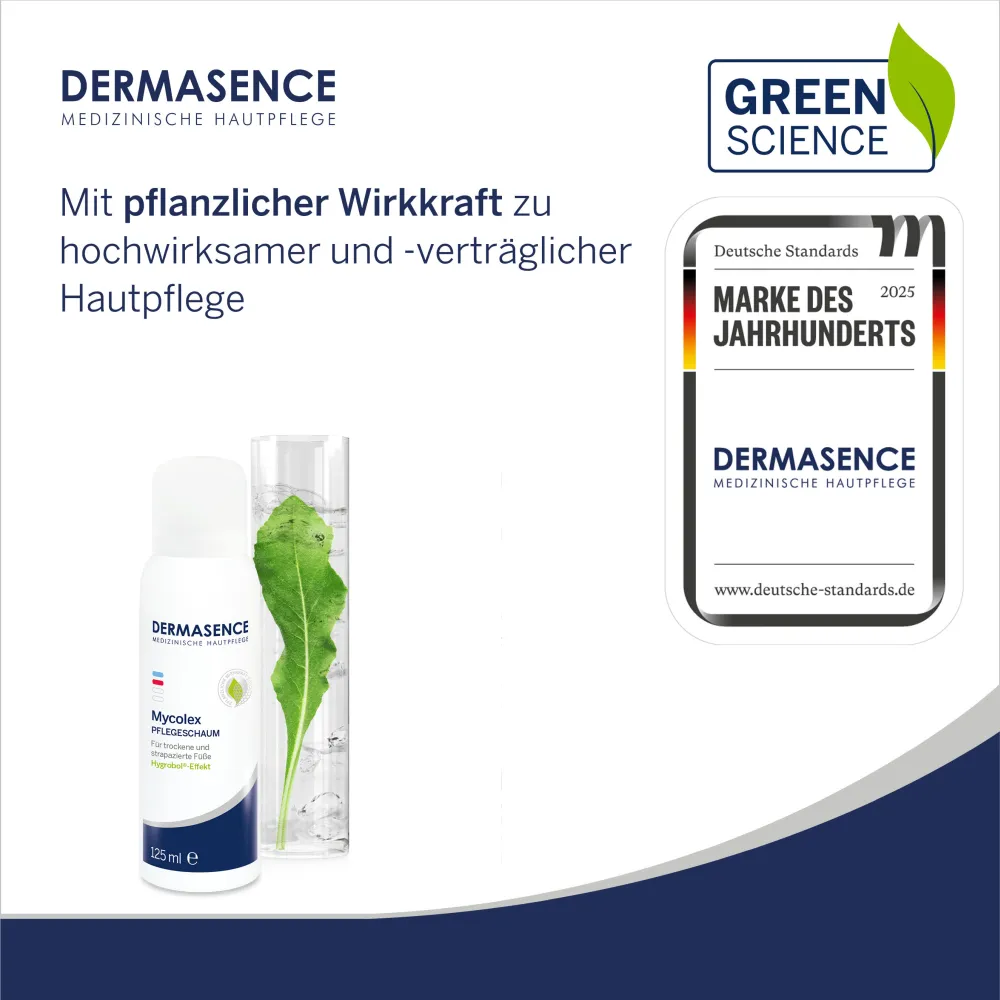 DERMASENCE Mycolex Pflegeschaum (125 ml)