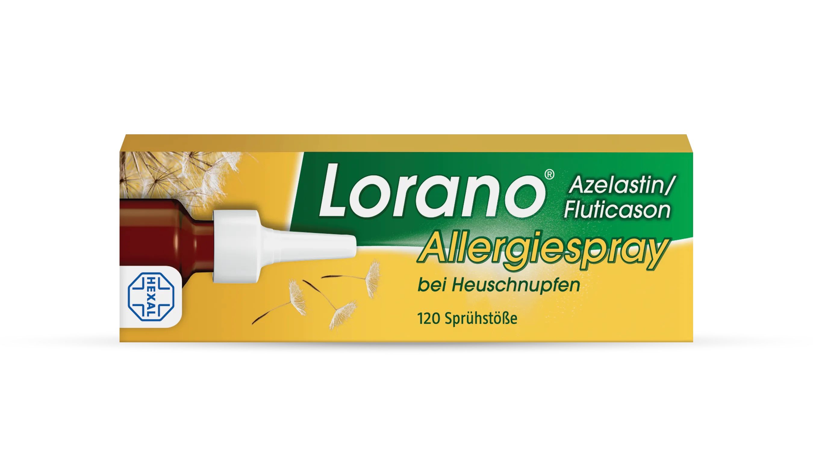 Lorano® Azelastin/Fluticason Allergiespray bei Heuschnupfen (23 g)