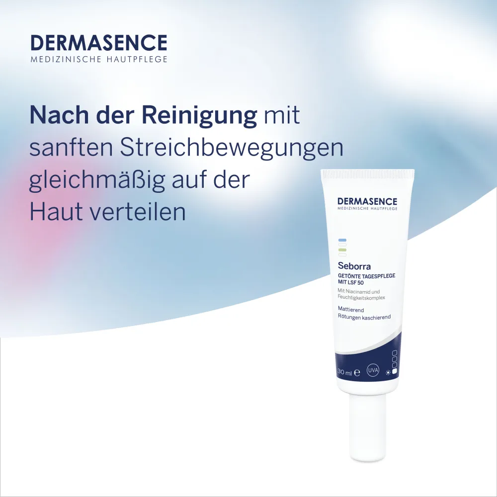 DERMASENCE Seborra Getönte Tagespflege mit LSF 50 (30 ml)
