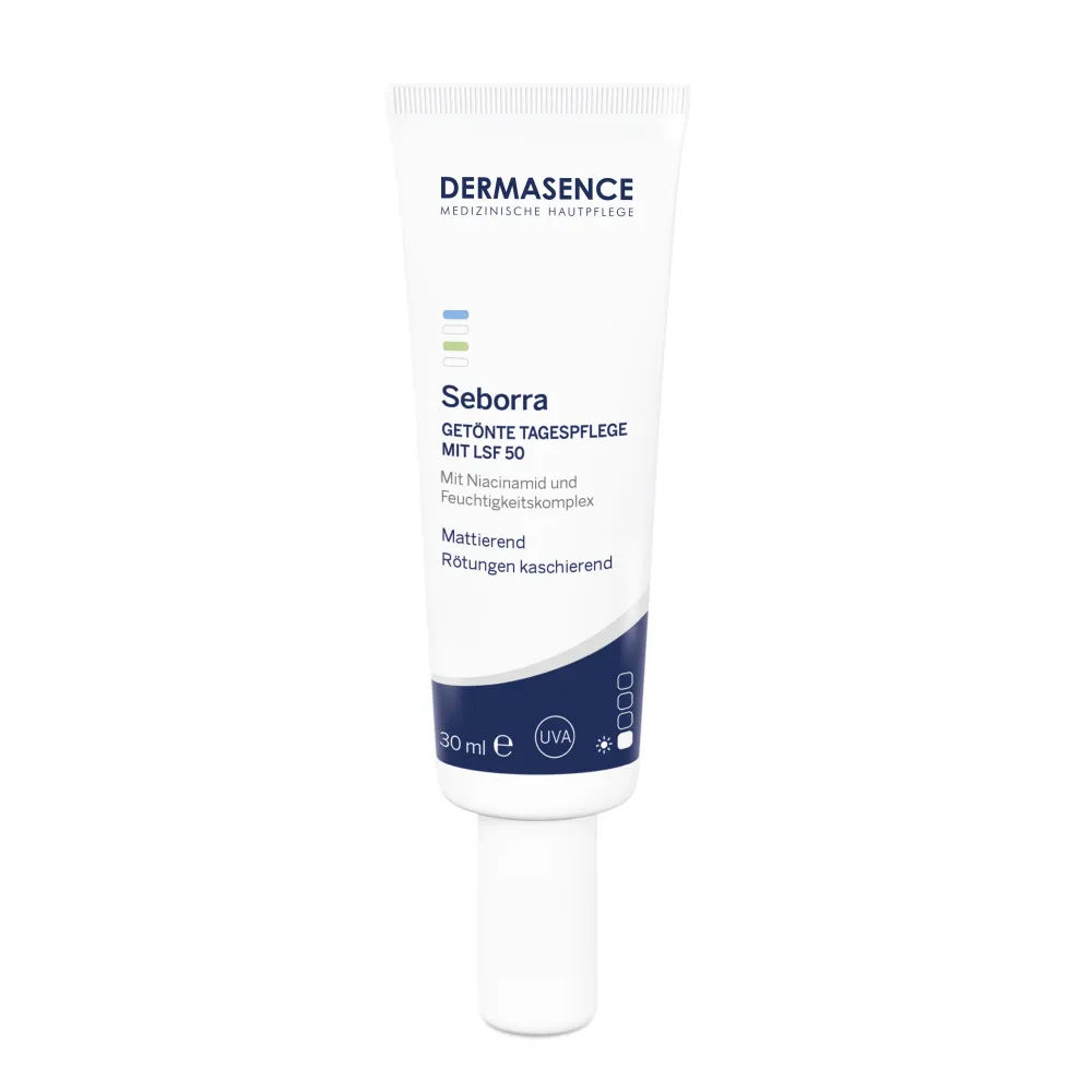DERMASENCE Seborra Getönte Tagespflege mit LSF 50 (30 ml)