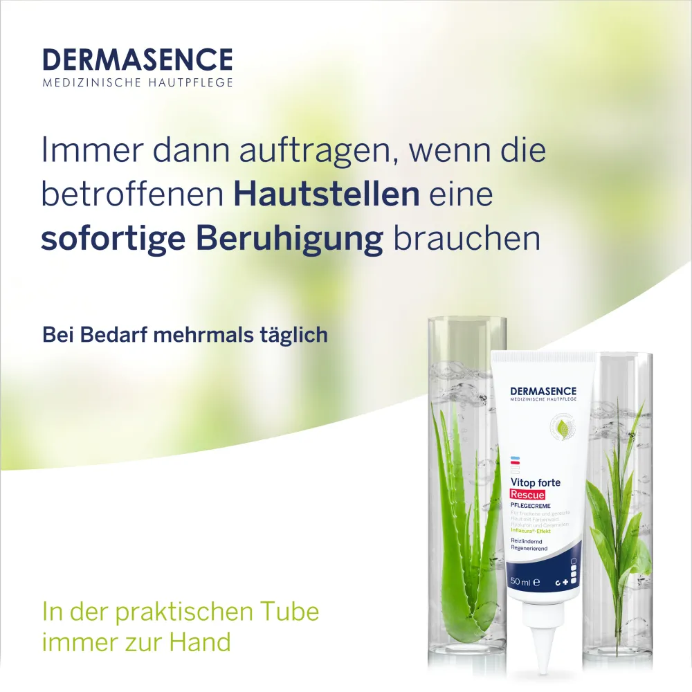 DERMASENCE Vitop forte Rescue Pflegecreme (50 ml)
