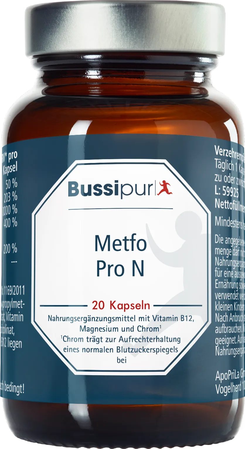 Bussipur Metfo Pro N (20 Kapseln)