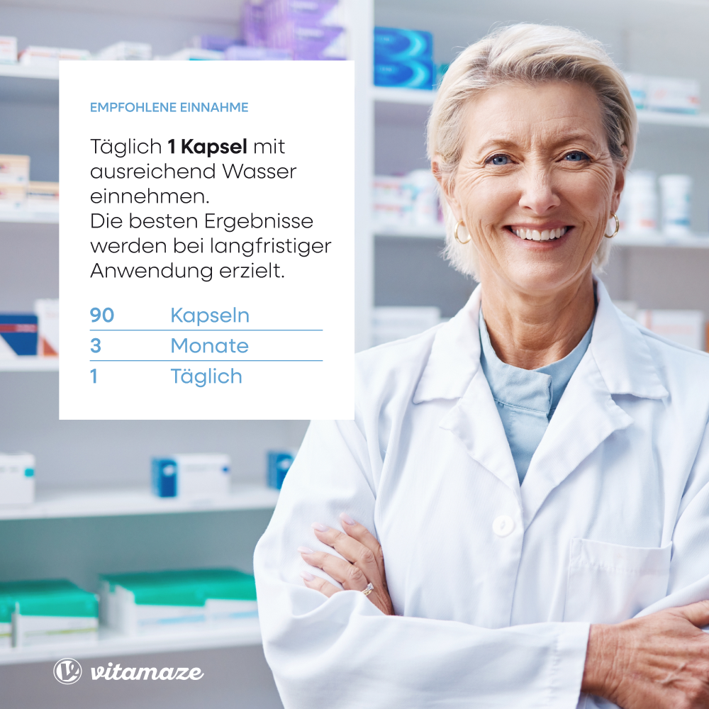 Omega 3 1.000 mg Fischöl hochdosiert (90 St)