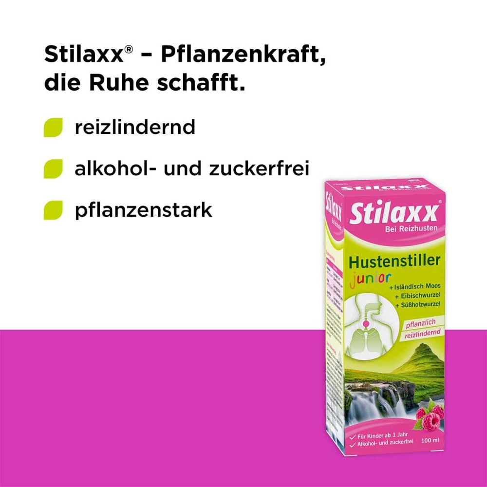 Stilaxx Hustenstiller Isländisch Moos junior (100 ml)