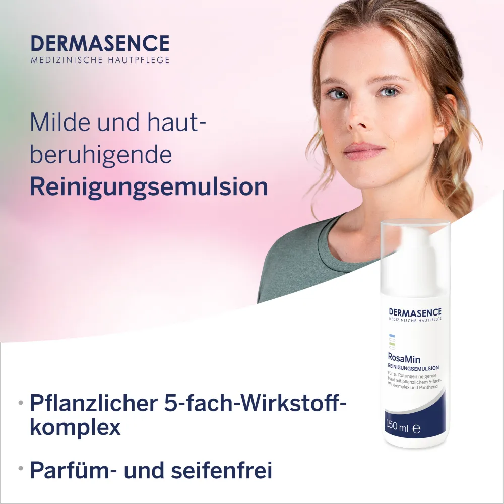 DERMASENCE RosaMin Reinigungsemulsion