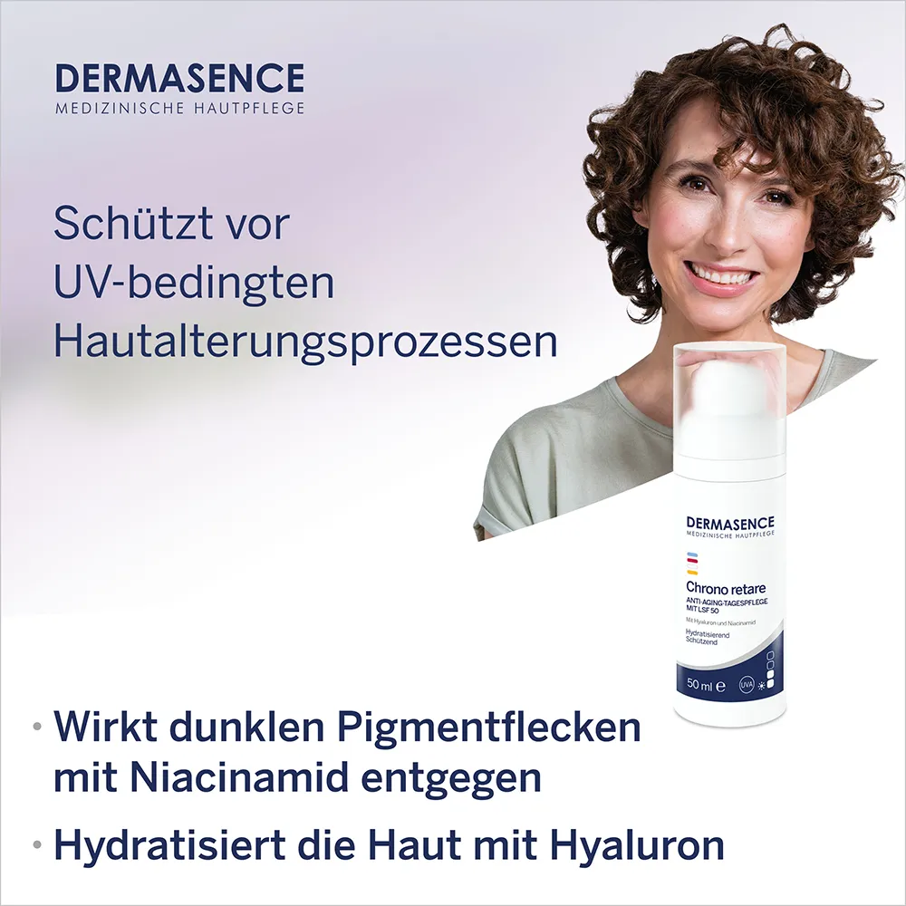 DERMASENCE Chrono retare Anti-Aging-Tagespflege mit LSF 50 (50 ml)