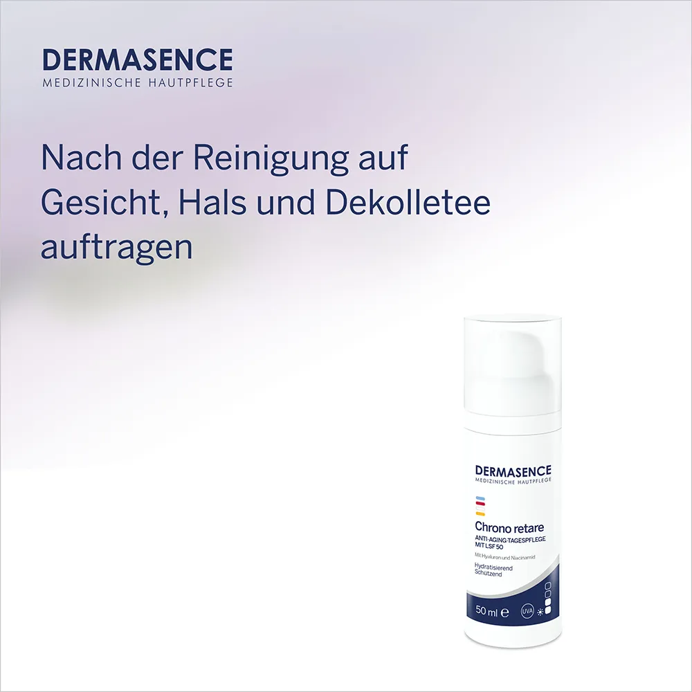 DERMASENCE Chrono retare Anti-Aging-Tagespflege mit LSF 50 (50 ml)