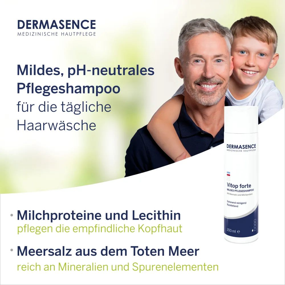 DERMASENCE Vitop forte Mildes Pflegeshampoo (200 ml)