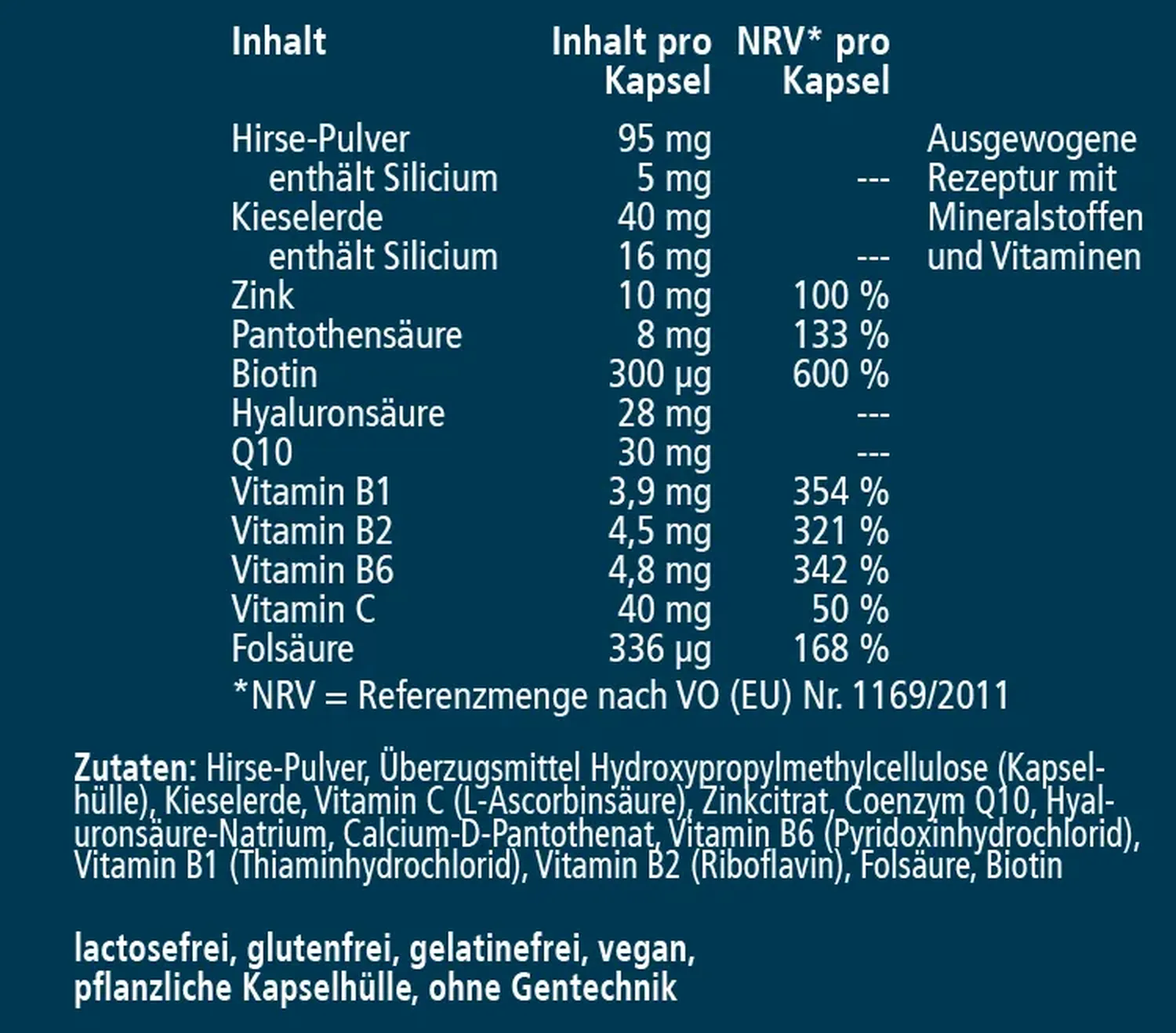 Bussipur Haut, Haare & Nägel (90 Kapseln)