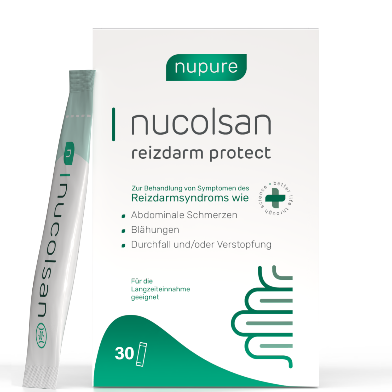Nupure Nucolsan- Reizdarm Protect (30X3 g)
