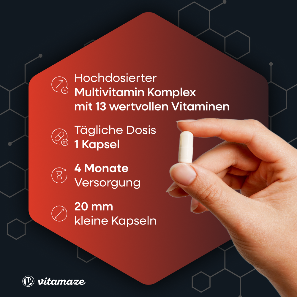 Multivitamin hochdosiert (ohne Jod) (120 St)