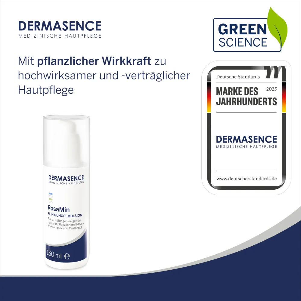 DERMASENCE RosaMin Reinigungsemulsion