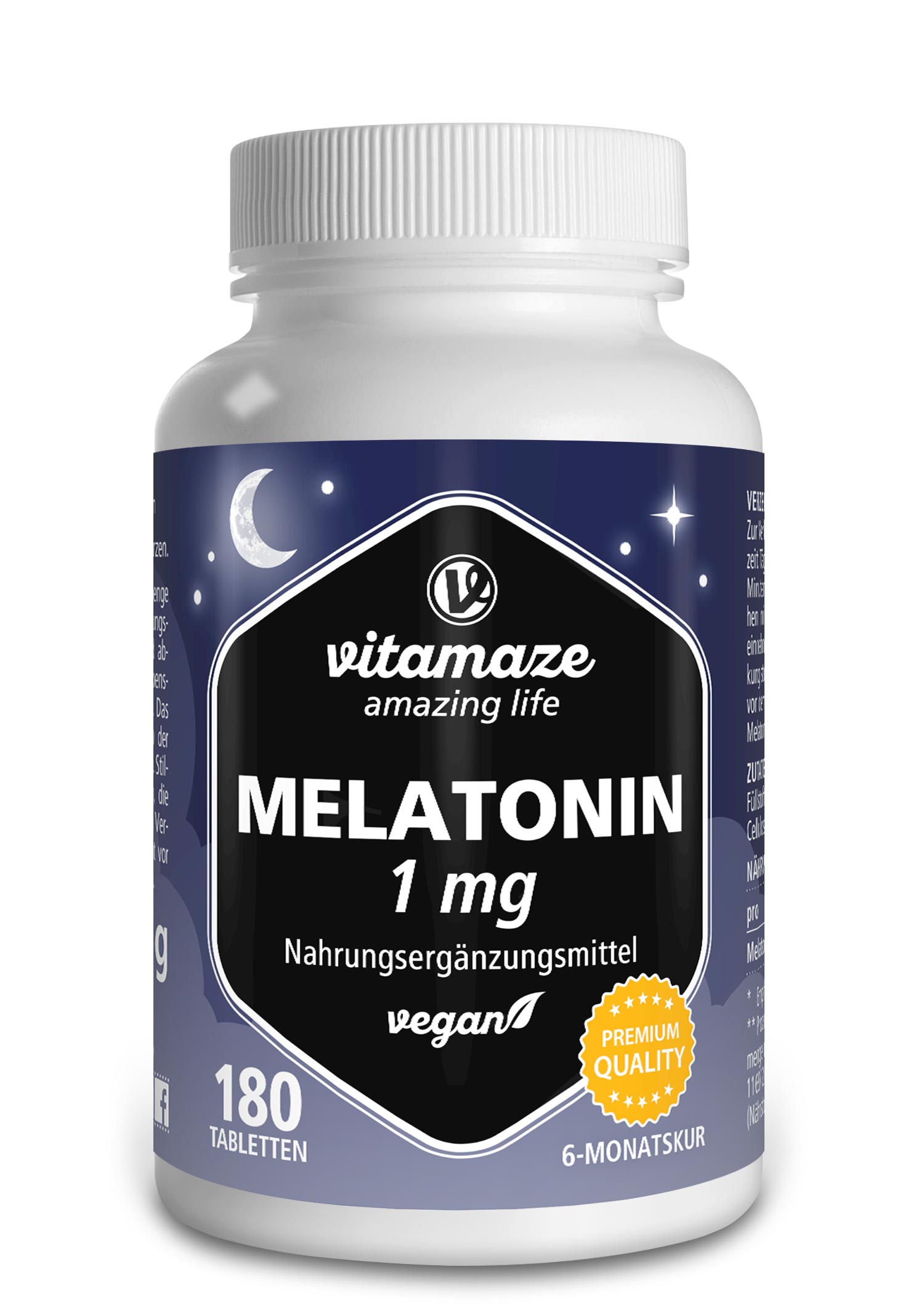 Melatonin 1 mg Tabletten (180 St)