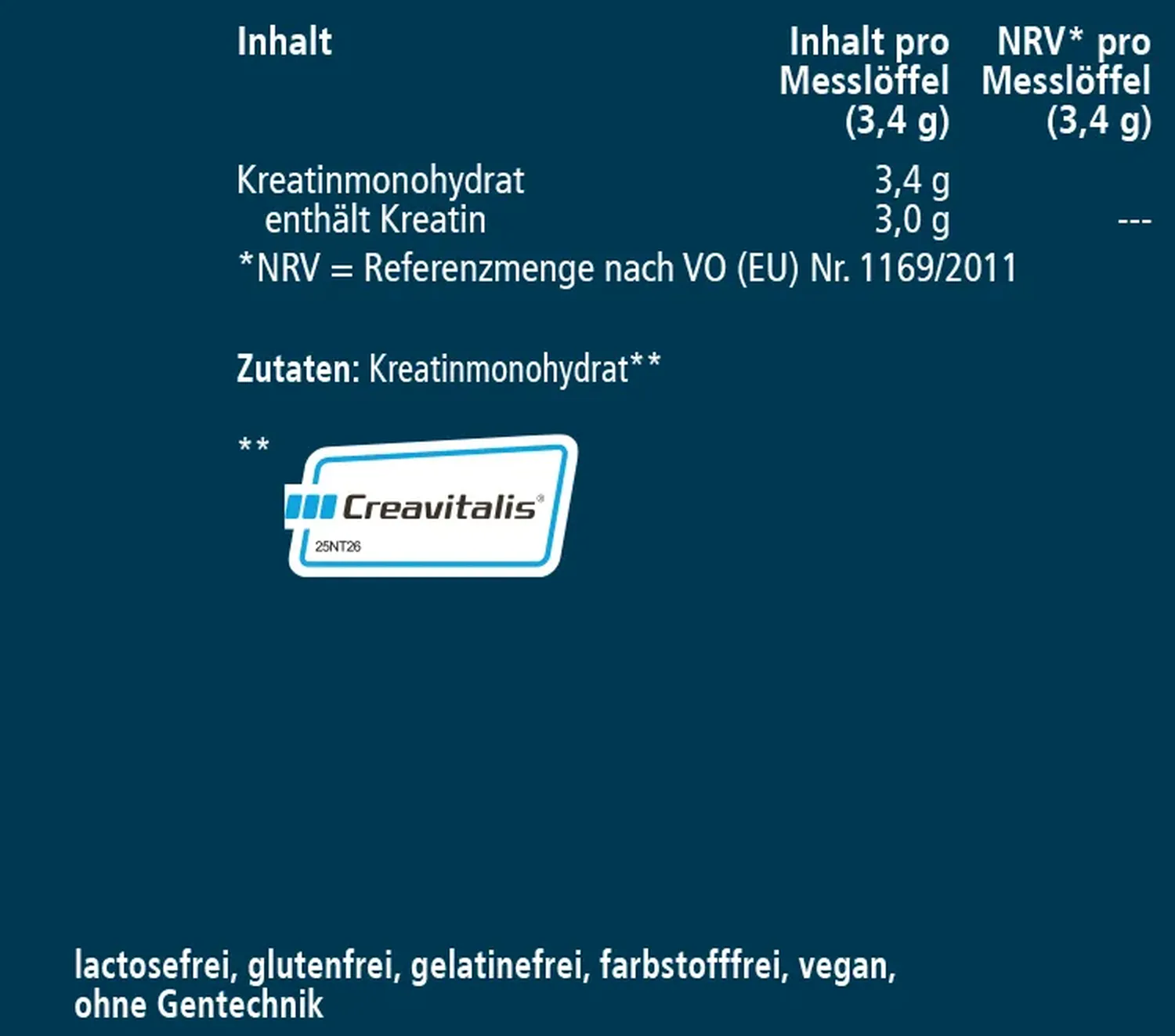 Bussipur Kreatin Pur (150 g)