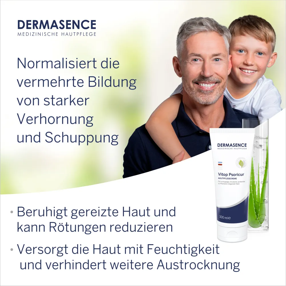 DERMASENCE Vitop Psoricur Akutpflegecreme