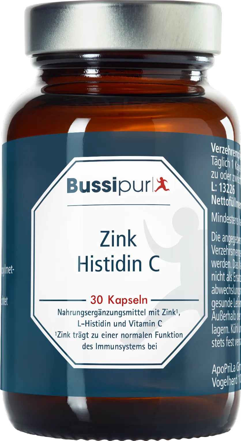 Bussipur Zink Histidin C (30 Kapseln)