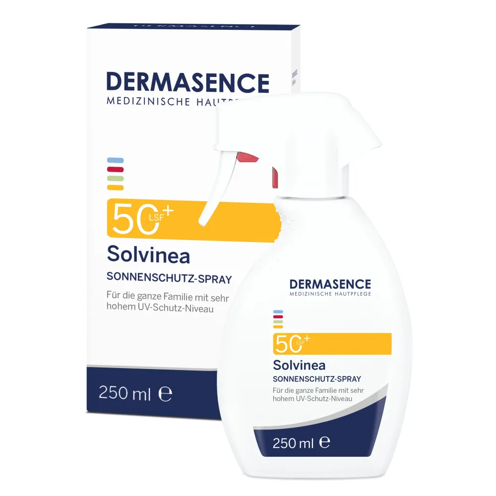 DERMASENCE Solvinea Sonnenschutz Spray LSF 50+ (250ml)