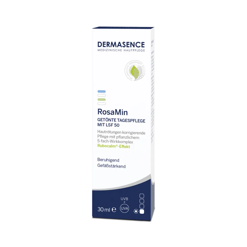 DERMASENCE RosaMin Getönte Tagespflege mit LSF 50
