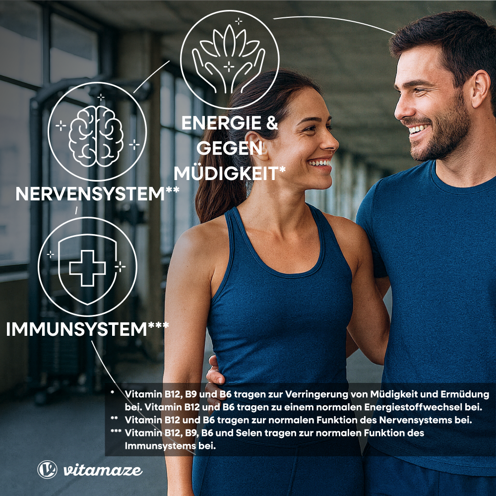 L-Arginin 750 Hochdosiert + Piperin + Vitamine + Selen (360 St)