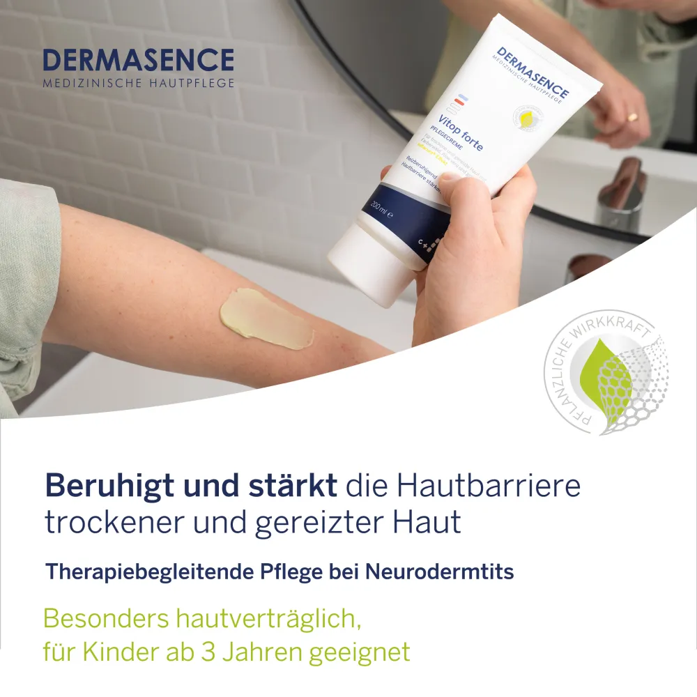 DERMASENCE Vitop forte Pflegecreme (200 ml)