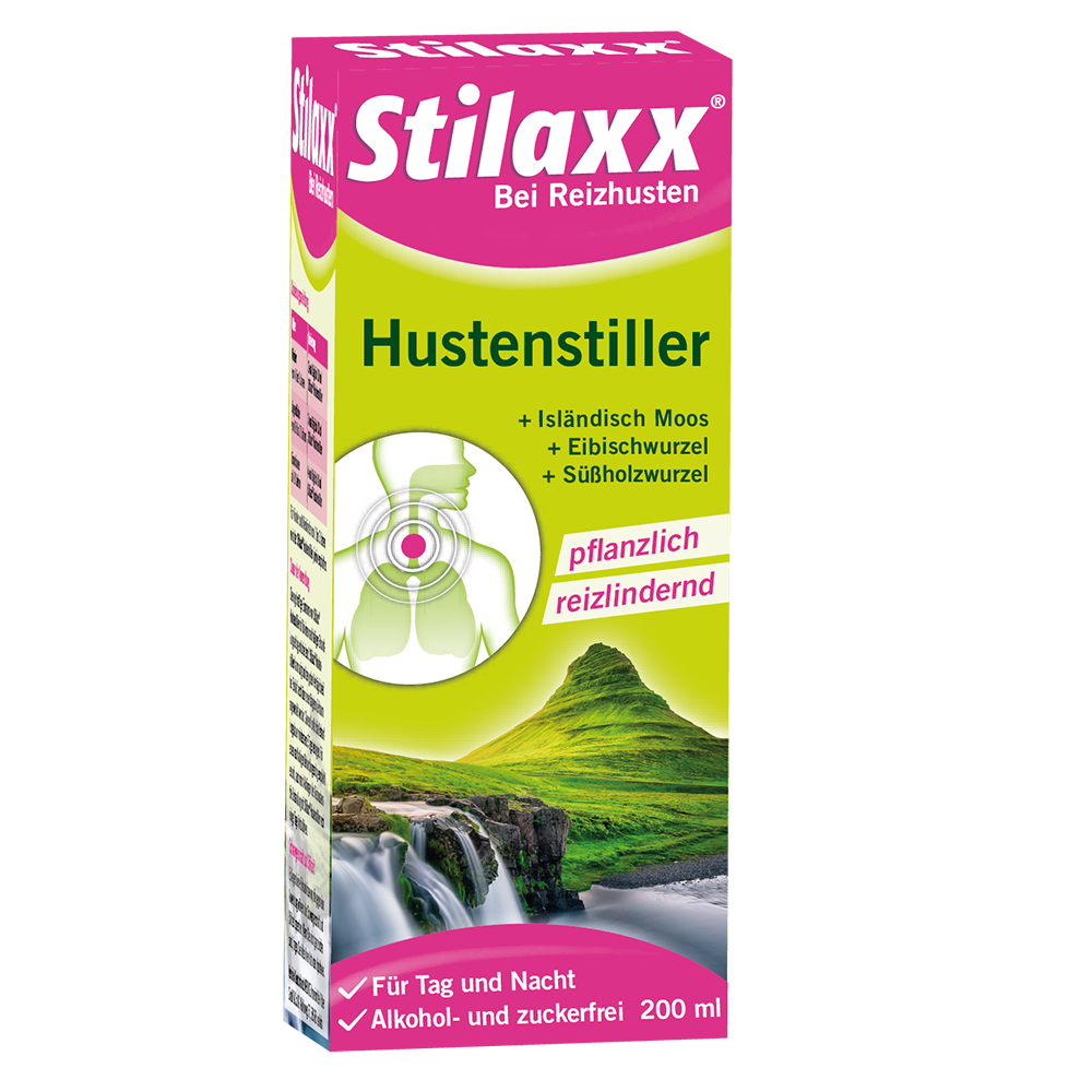 Stilaxx Hustenstiller Isländisch Moos Erwachsene (200 ml)