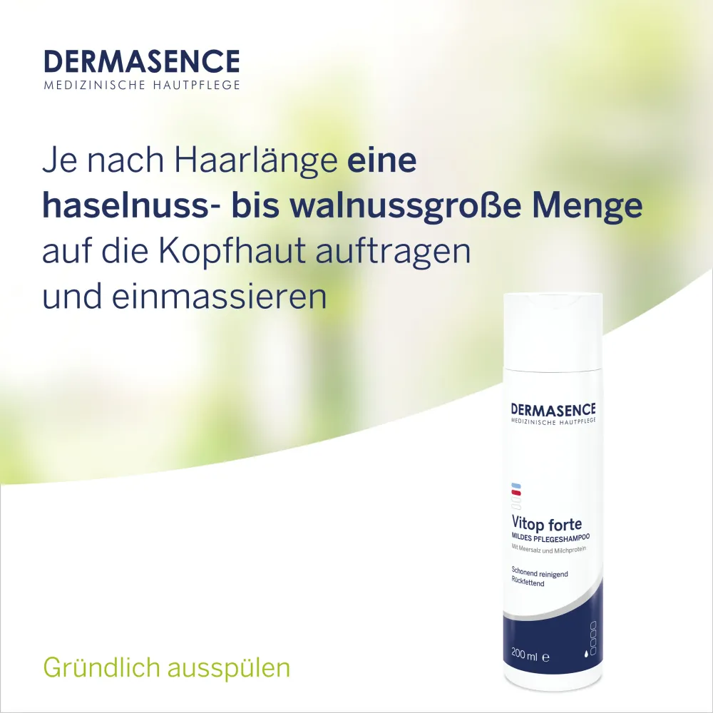DERMASENCE Vitop forte Mildes Pflegeshampoo (200 ml)