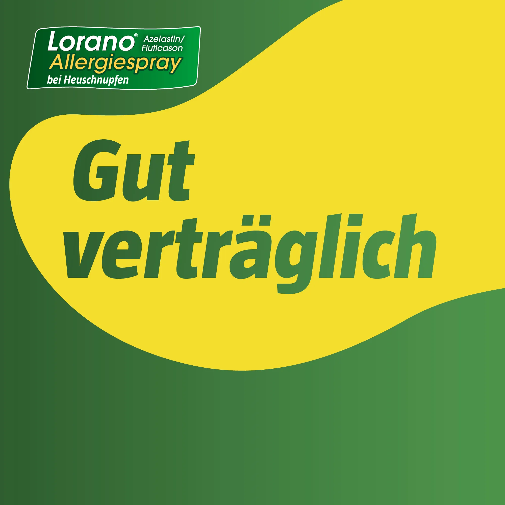 Lorano® Azelastin/Fluticason Allergiespray bei Heuschnupfen (23 g)