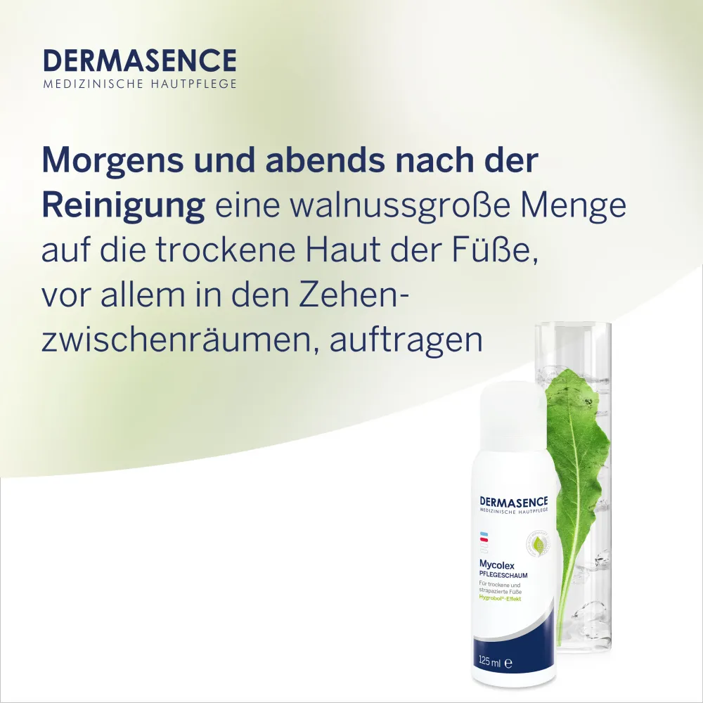 DERMASENCE Mycolex Pflegeschaum (125 ml)