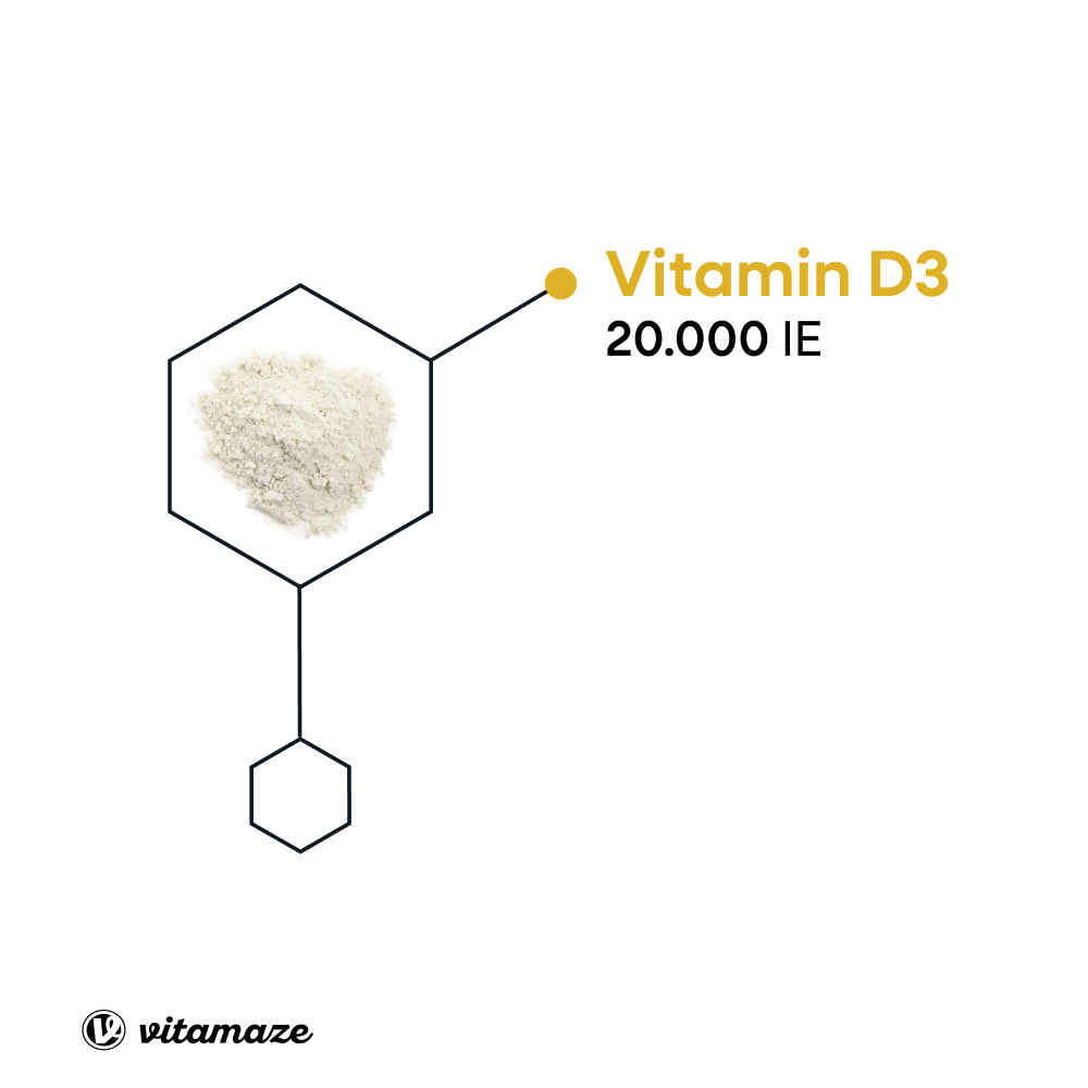 Vitamin D3 Depot 20.000 I.E. extra hochdosiert (180 St)