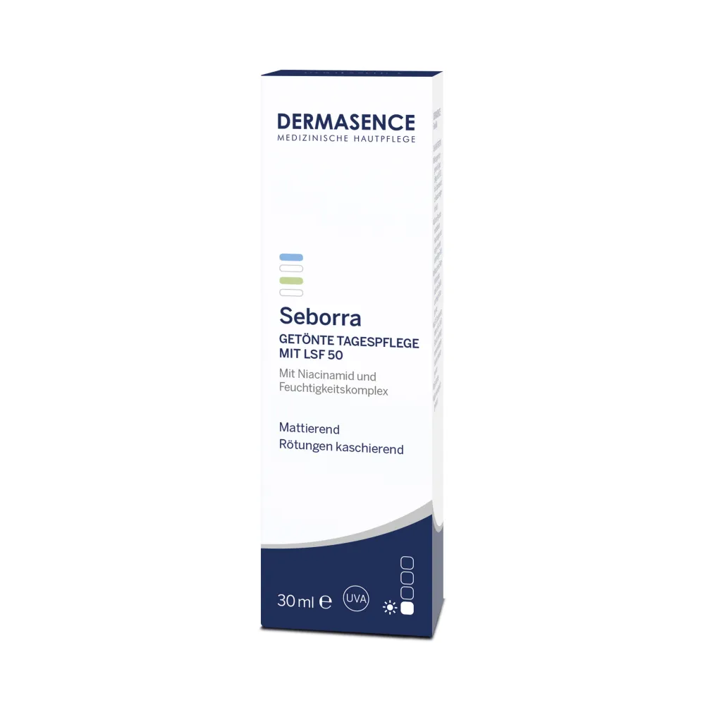 DERMASENCE Seborra Getönte Tagespflege mit LSF 50 (30 ml)