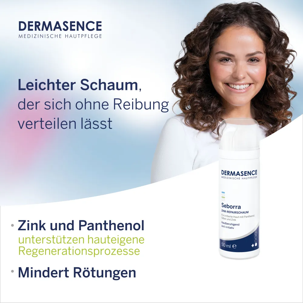 DERMASENCE Seborra Zink-Repairschaum (50 ml)