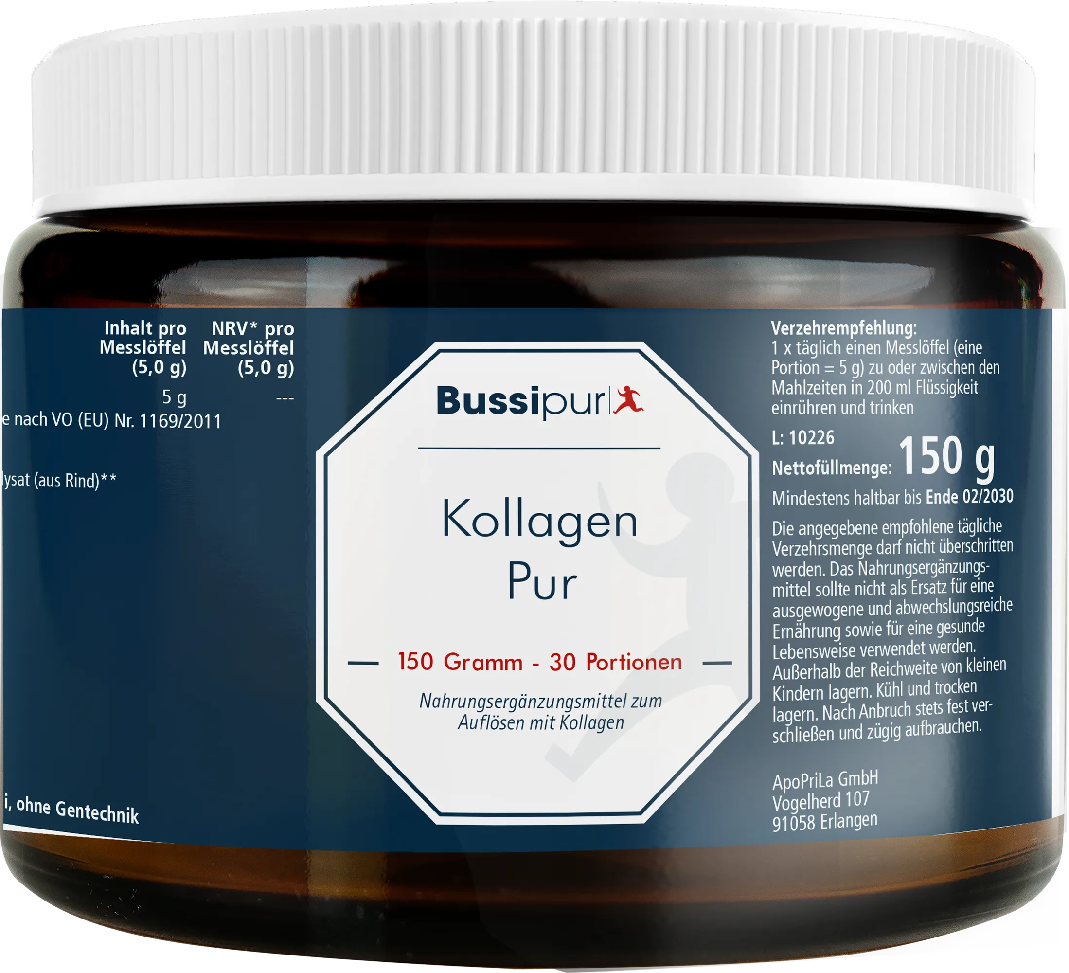 Bussipur Kollagen Pur (150 g)