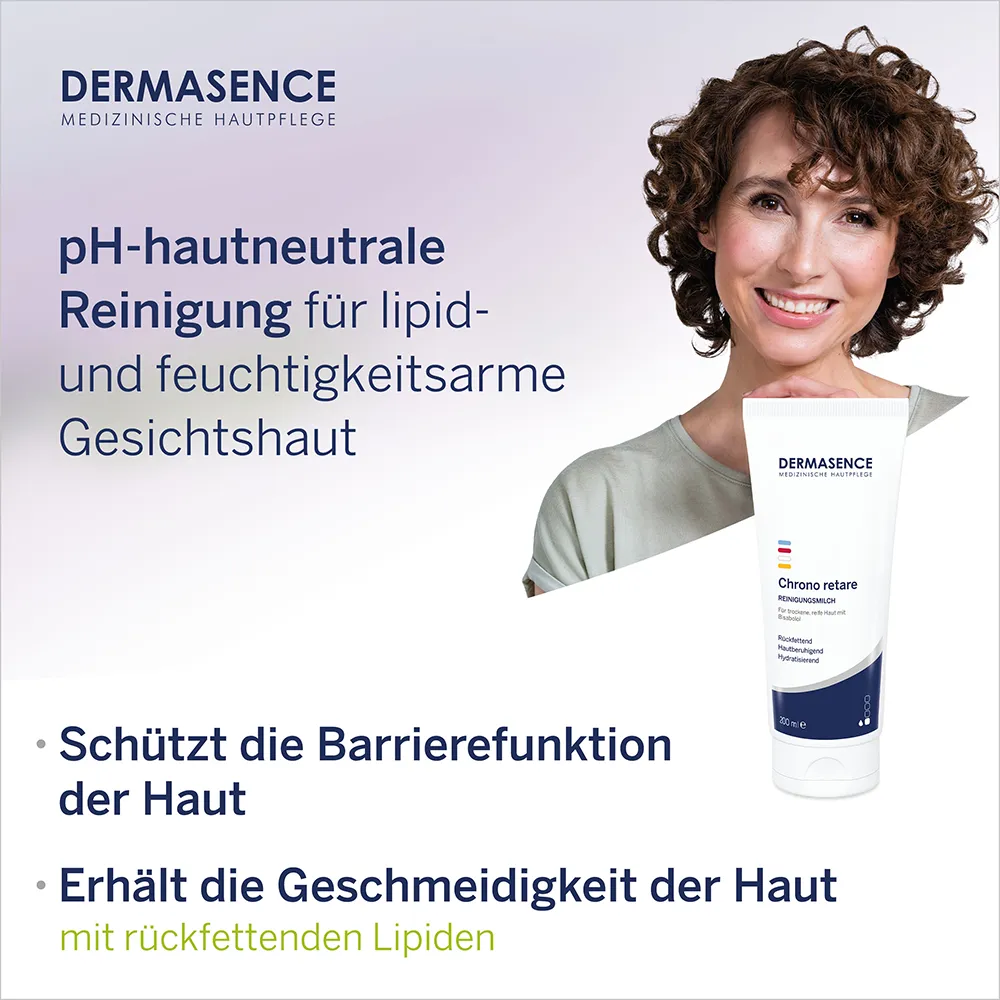 DERMASENCE Chrono retare Reinigungsmilch (200 ml)