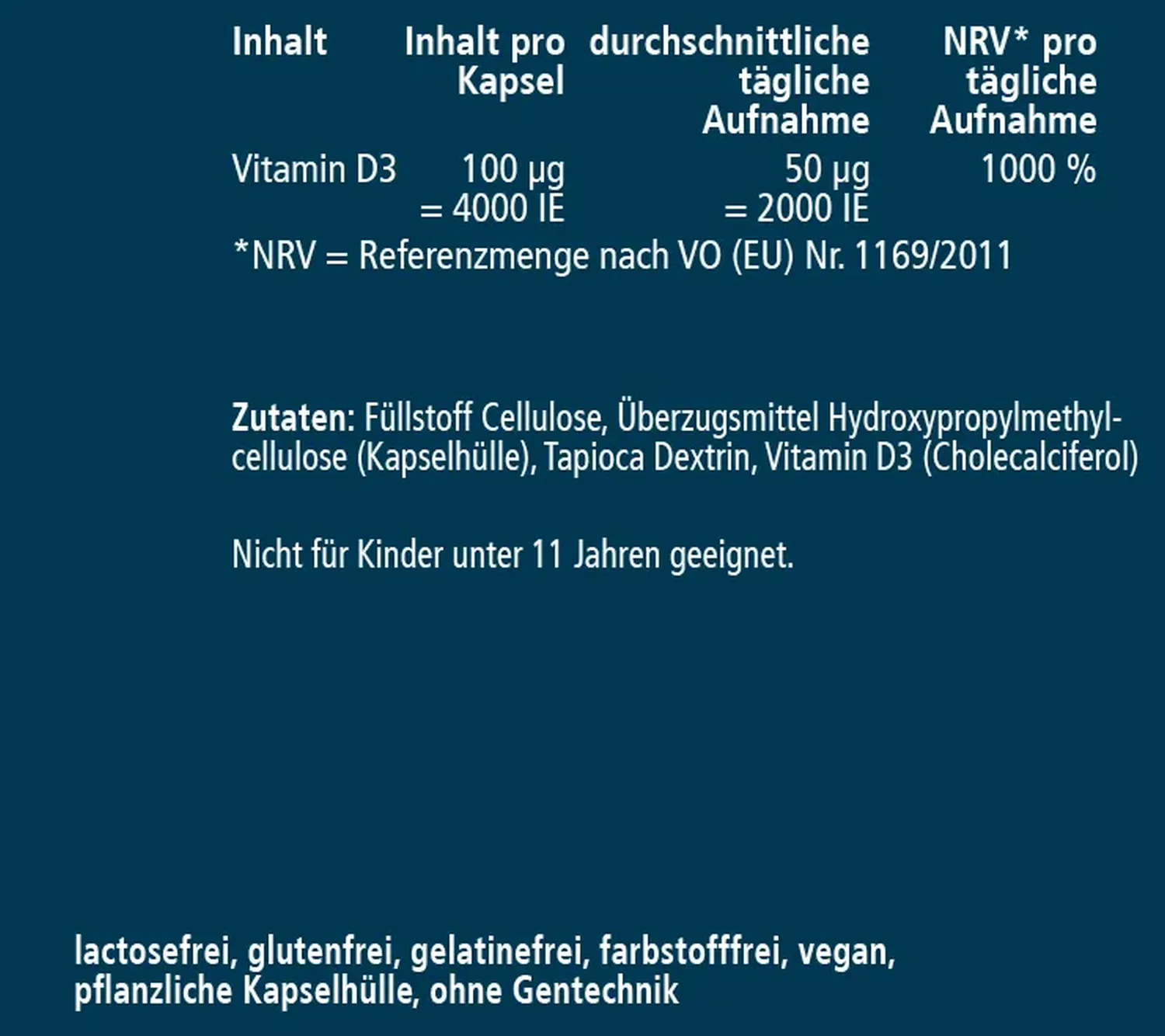 Bussipur Vitamin D3 400 IE (90 Kapseln)