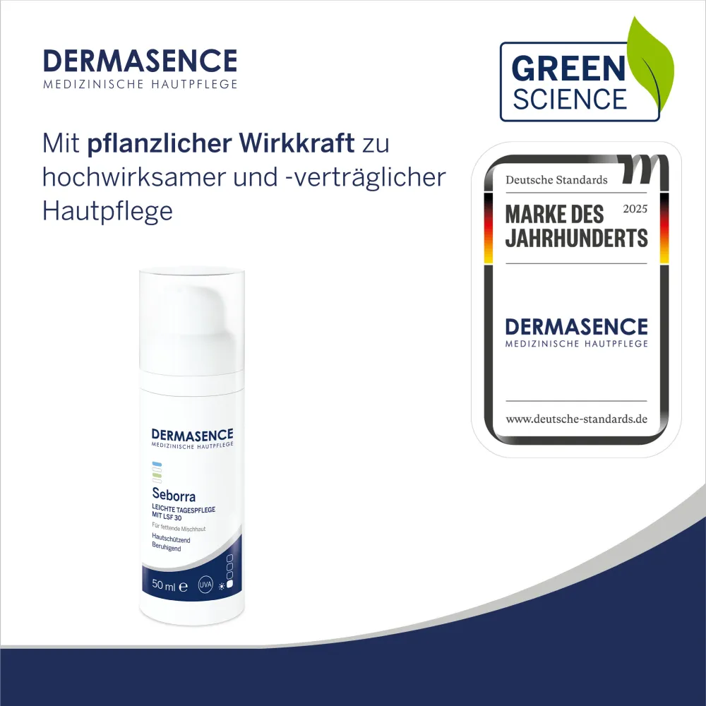 DERMASENCE Seborra Leichte Tagespflege mit LSF 30 (50 ml)