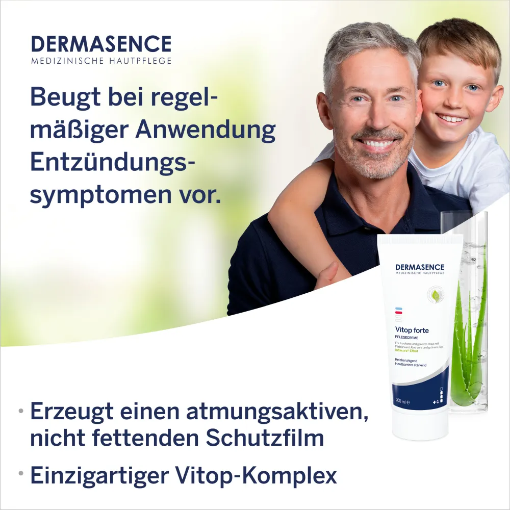 DERMASENCE Vitop forte Pflegecreme (200 ml)