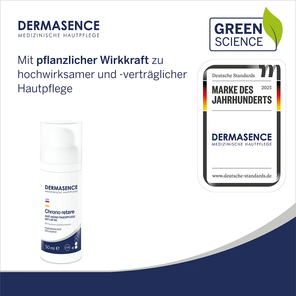 DERMASENCE Chrono retare Anti-Aging-Tagespflege mit LSF 50 (50 ml)