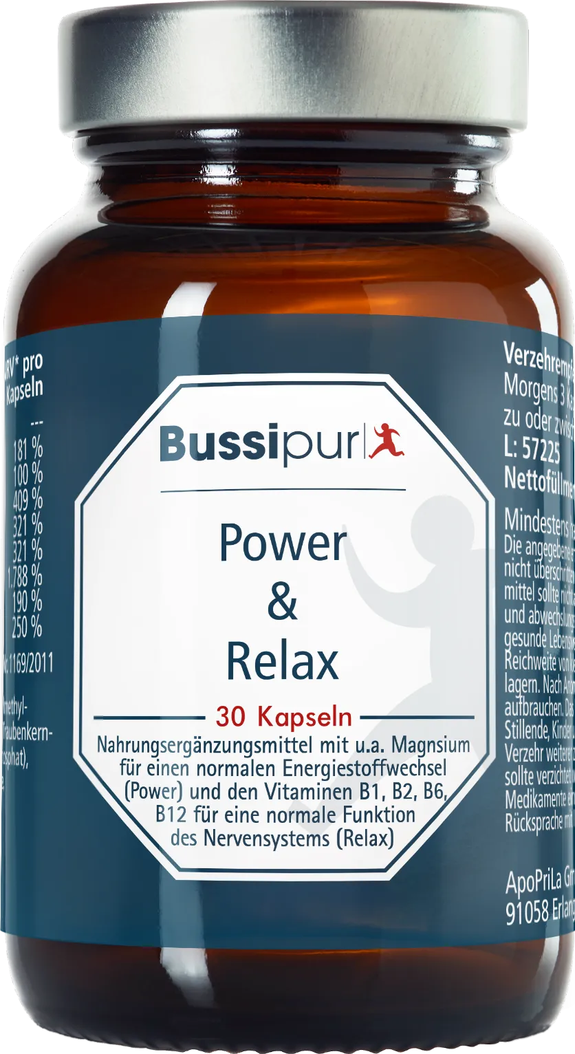 Bussipur Power & Relax (30 Kapseln)