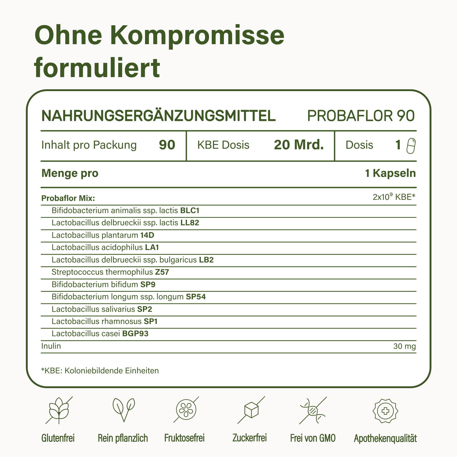 Nupure probaflor (90 St)